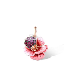 Ruby Glam Pendant Only Hibiscus Dazzie