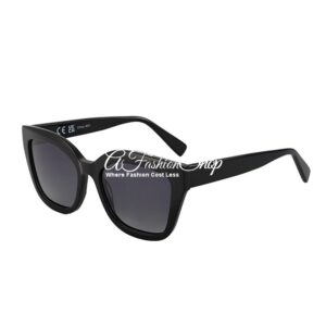 Women Classic Black Oversized Frame Sunglasses