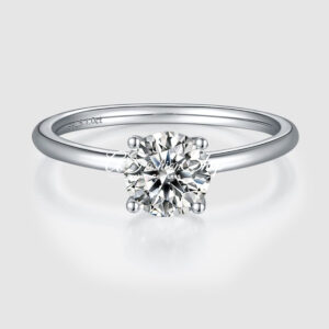 Brilliant Cut Cushion Diamond 1.0ct Ring