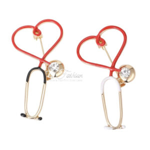 Icon Enamel Stethoscope Doc Pin Essential