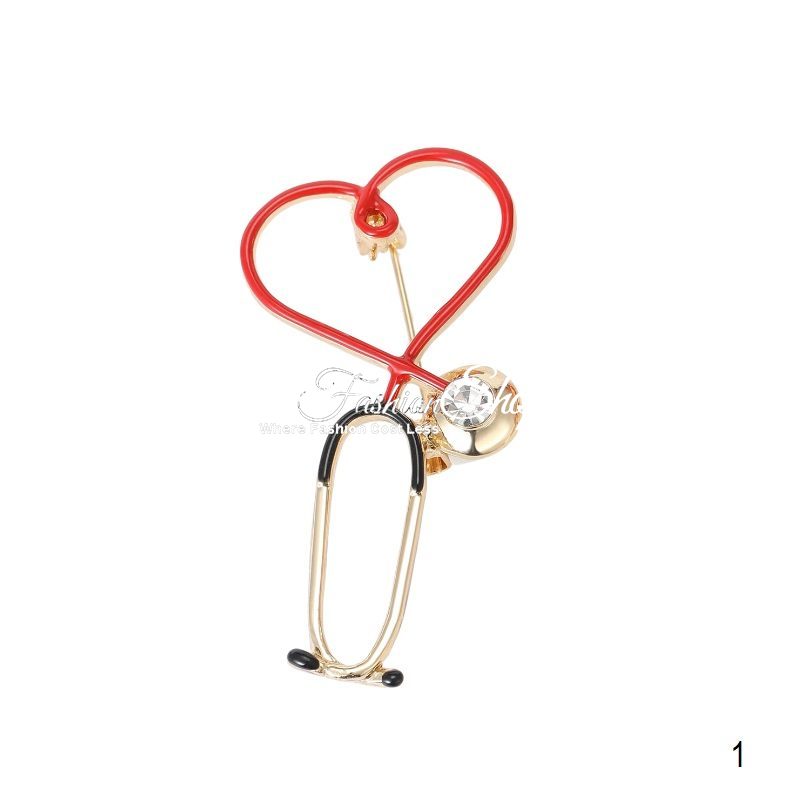 Icon Enamel Stethoscope Doc Pin Essential - Image 7