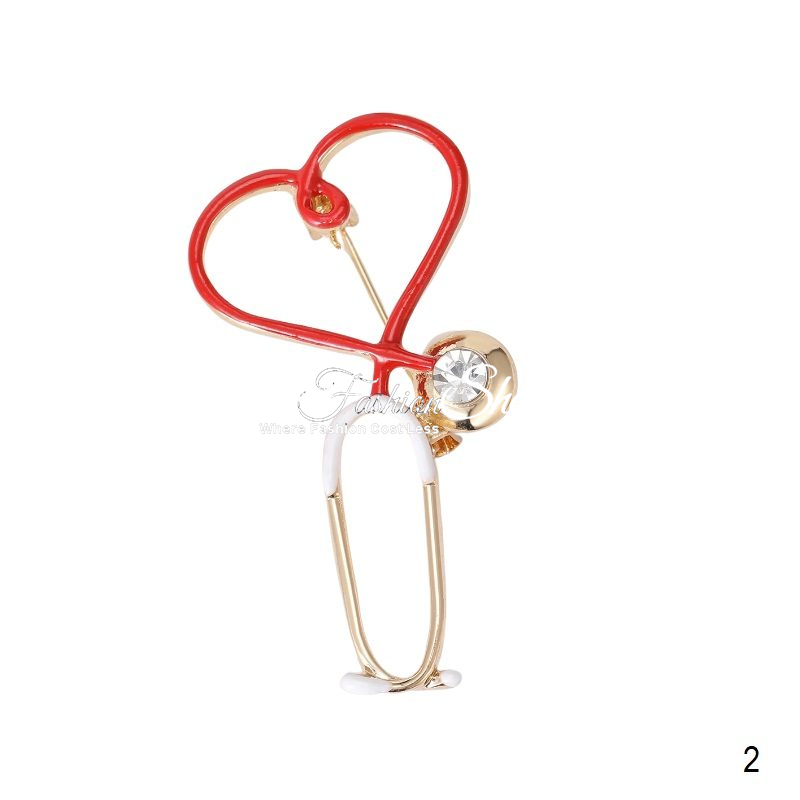 Icon Enamel Stethoscope Doc Pin Essential - Image 8