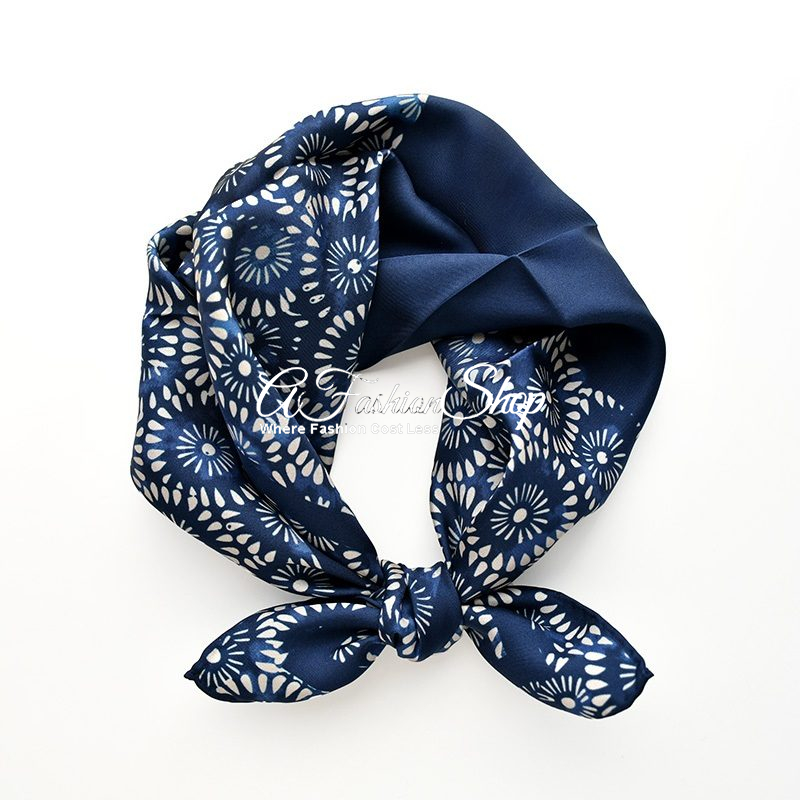 Santee Square Silk Scarf - Image 2