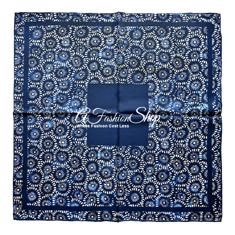 Santee Square Silk Scarf - Image 7