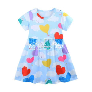 Girl Birthday Party Dress - Cloud Wishes