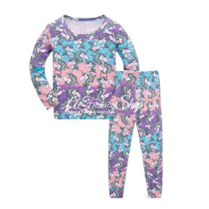 Two-Piece Pajamas Magical Unicorn Girl