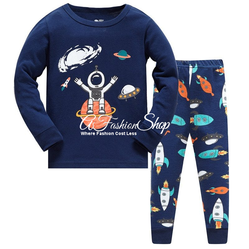 Kids’ Rocketman Blast-Off Two-Piece Pajamas