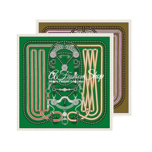 Equestrian Heritage 90cm Green Silk Scarf