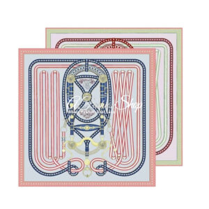 Equestrian Heritage 90cm Pink Silk Scarf