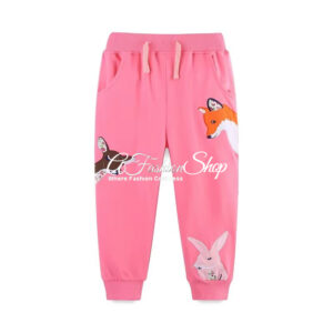 Girl’s Drawstring Pants- Enchanted Forest