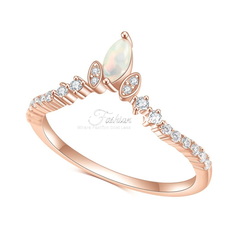 Simulated Diamond Birthstone Band Ring - Image 3