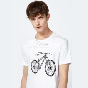 Cotton T-Shirt Let's Bike More Colors!