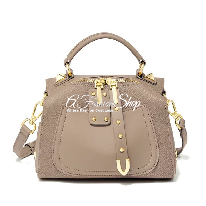 East West Cross Grain Leather Crossbody - Image 2