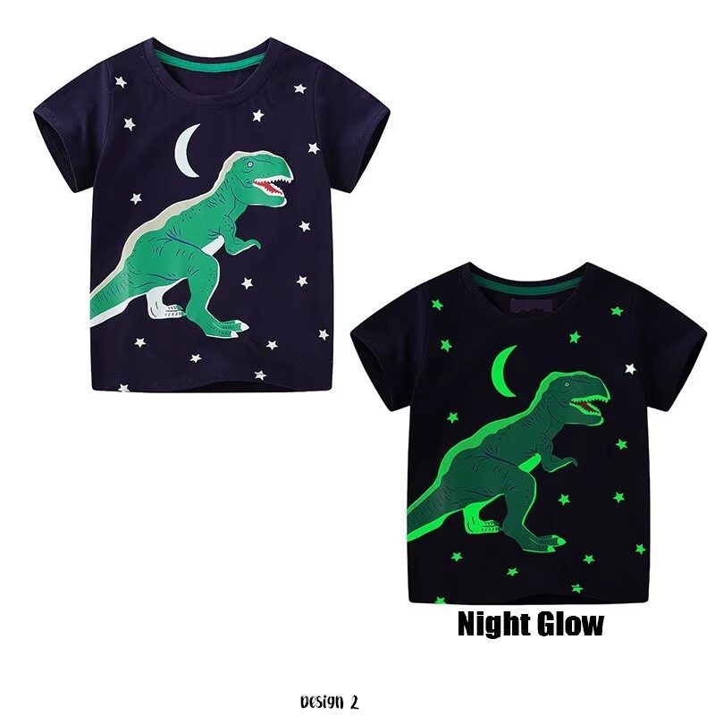 Boys Luminous Adventure Tee – Galaxy Series - Image 2