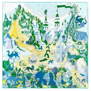Heritage Majestic Forest Silk Twill Scarf