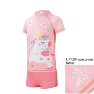 Girl's Swimsuit Cute Unicorn Beachwear