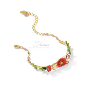 Peony Rose Halo Bracelet Iris-istible