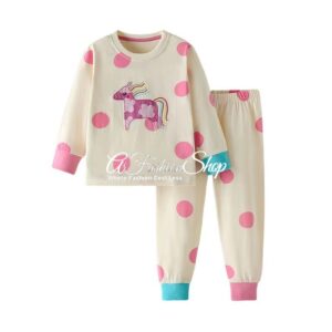 Jolie Girl Twizzle Unicorn Pajamas Set