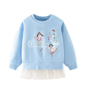 Girl Tutu Sweater Ballerina Dance & Heart