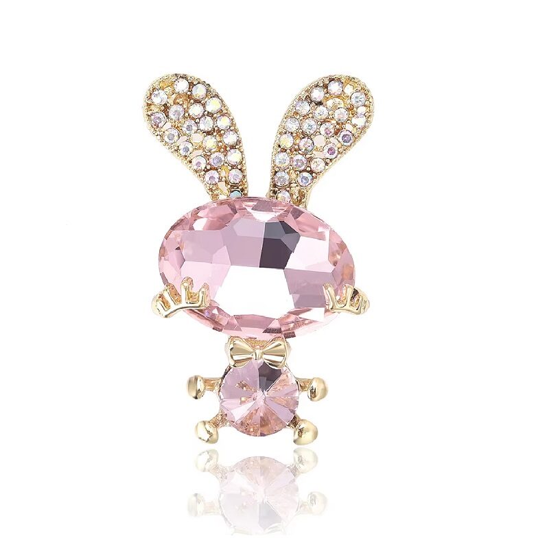 Animal Brooch Cottontail Crystal Brooch - Image 10