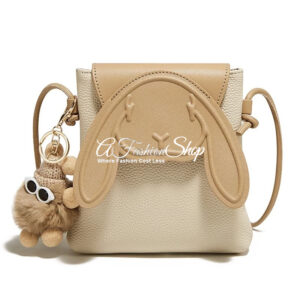 Cute Bunny Charm Phone Sling Bag Purse