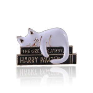 Harry Pawter Famous Cat Brooch Style