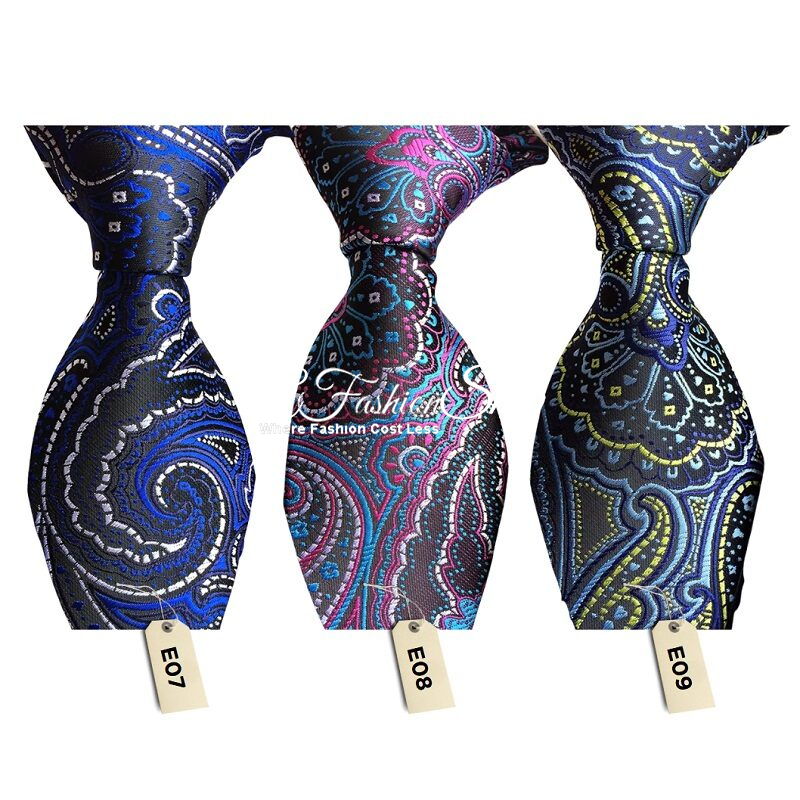 Artisan Paisleys Intricate Floral Print Dress - Blue Tie - Image 5