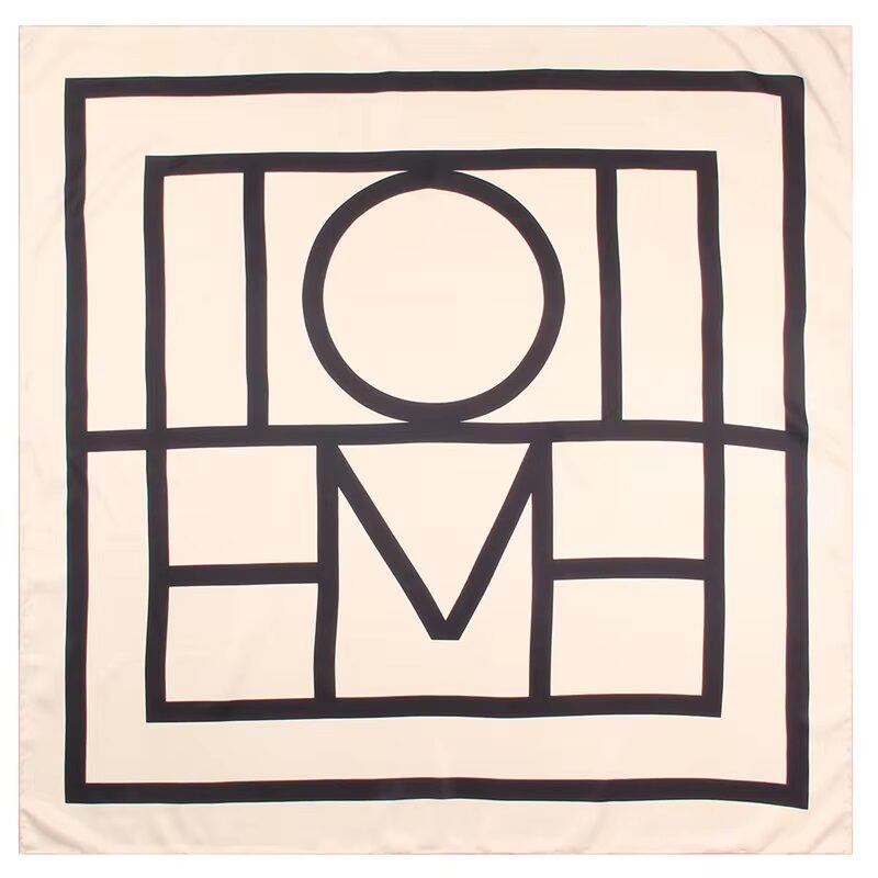 Citrus Meadow Silk Twill Square Scarf - Image 17