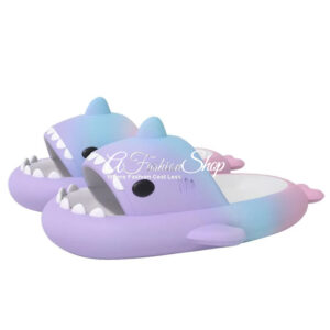 Women's Beach Comfort Shark Sandals Color Rainbow