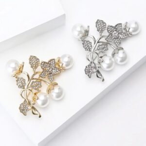 Artisan Pearl Blossom Brooch