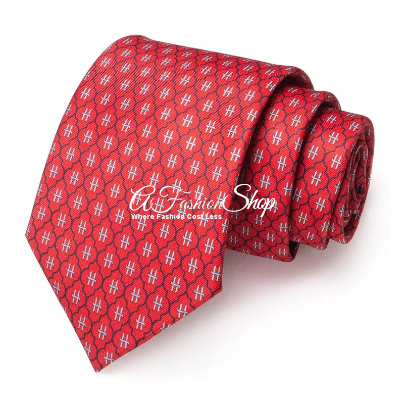 Retro Old School Corporate Wedding Necktie - Image 5