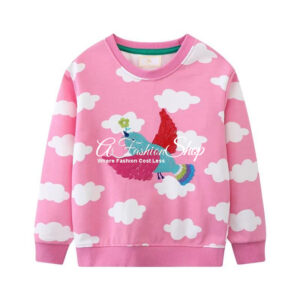 Petit Bod Birdie Pull Over Colored Sequin