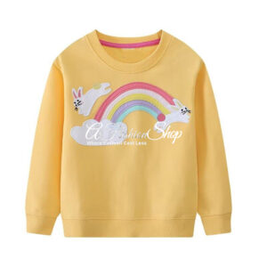 Petit Bod Spring Bunny Pull Over Shirt