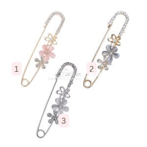 Fashionable Floral Pin Scarf Daisy Brooch