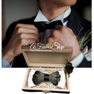 Men's Wear Bow Tie In A Box- Contemporary