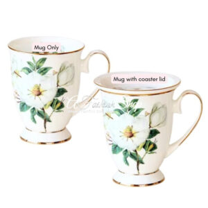 Brit Blush Bloom Fine Porcelain Mug Peony