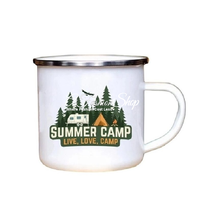 Enamel Mug For Men Dad Summer Camp - Image 3