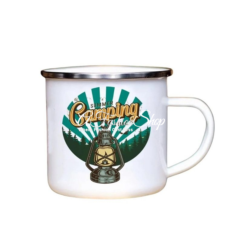 Enamel Mug For Men Dad Summer Camp - Image 4