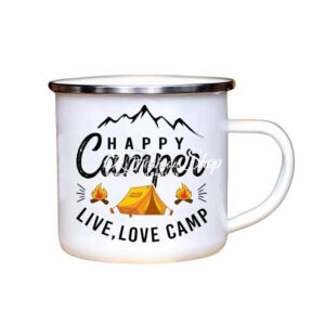 Enamel Mug For Men Dad Summer Camp