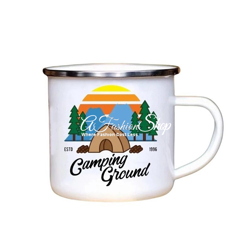 Enamel Mug For Men Dad Summer Camp - Image 5
