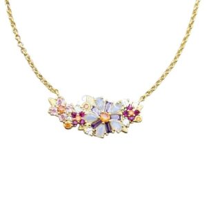 Summer25 Flower Necklace Gold Necklace