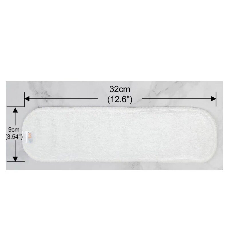 10pcs Microfiber Diaper Inserts Newborn 3-layer - Image 2