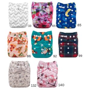 BEEVIE Baby Eco-Friendly Diaper With Insert Moon & Cloud