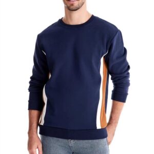 Men's Colorblock Pullover Sweater