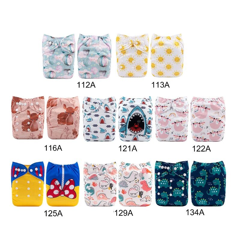 BEEVIE 5: Adjustable Reusable Cloth Diaper – Newborn to 15kg