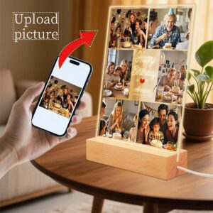 Luminous Memories Personalized Acrylic Photo LED Light 5x7