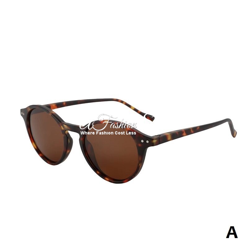 Retro Polarized Sunglasses Unisex Frame Tortoiseshell