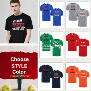 Men Basic Cotton T-Shirt Top Secret