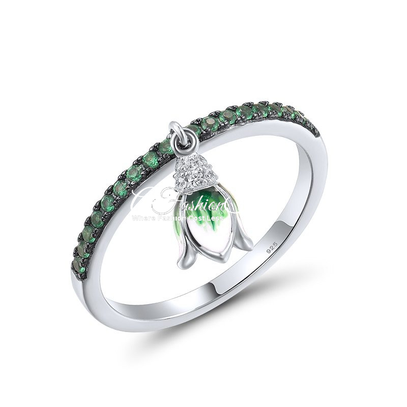 Evelyn Rose Tulip Silver 925 Ring