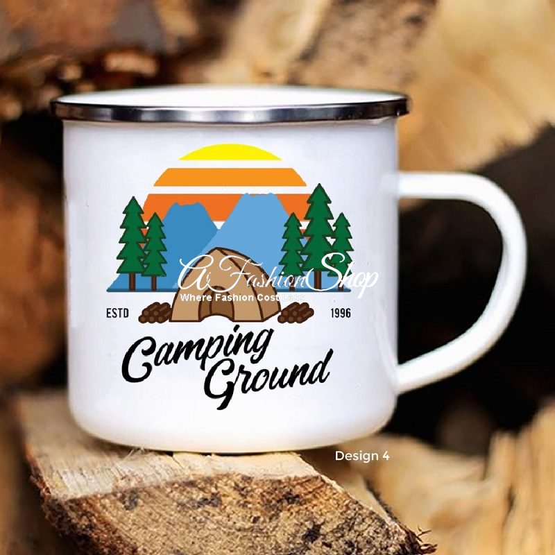 Enamel Mug For Men Dad Summer Camp - Image 10